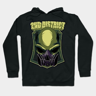 alien mask Hoodie